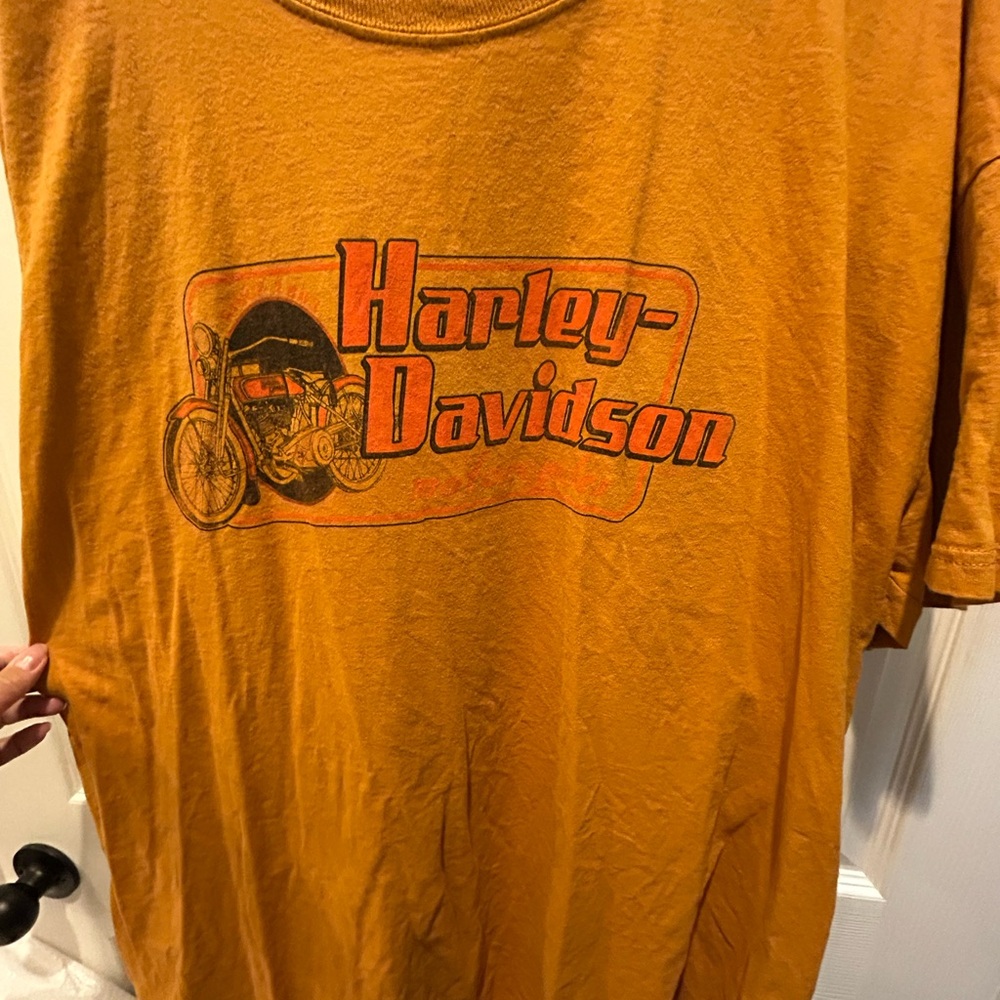 Harley-Davidson Men's Bold Orange Tee